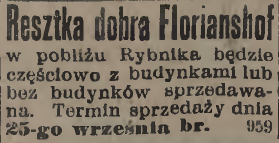 Czasopismo Katolik wydanie z 22 lipca 1905 roku (nr 85)